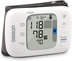 OMRON Gold Blood Pressure Monitor, Portable Wireless Wrist Monitor, Digital Bluetooth Blood Pressure Machine